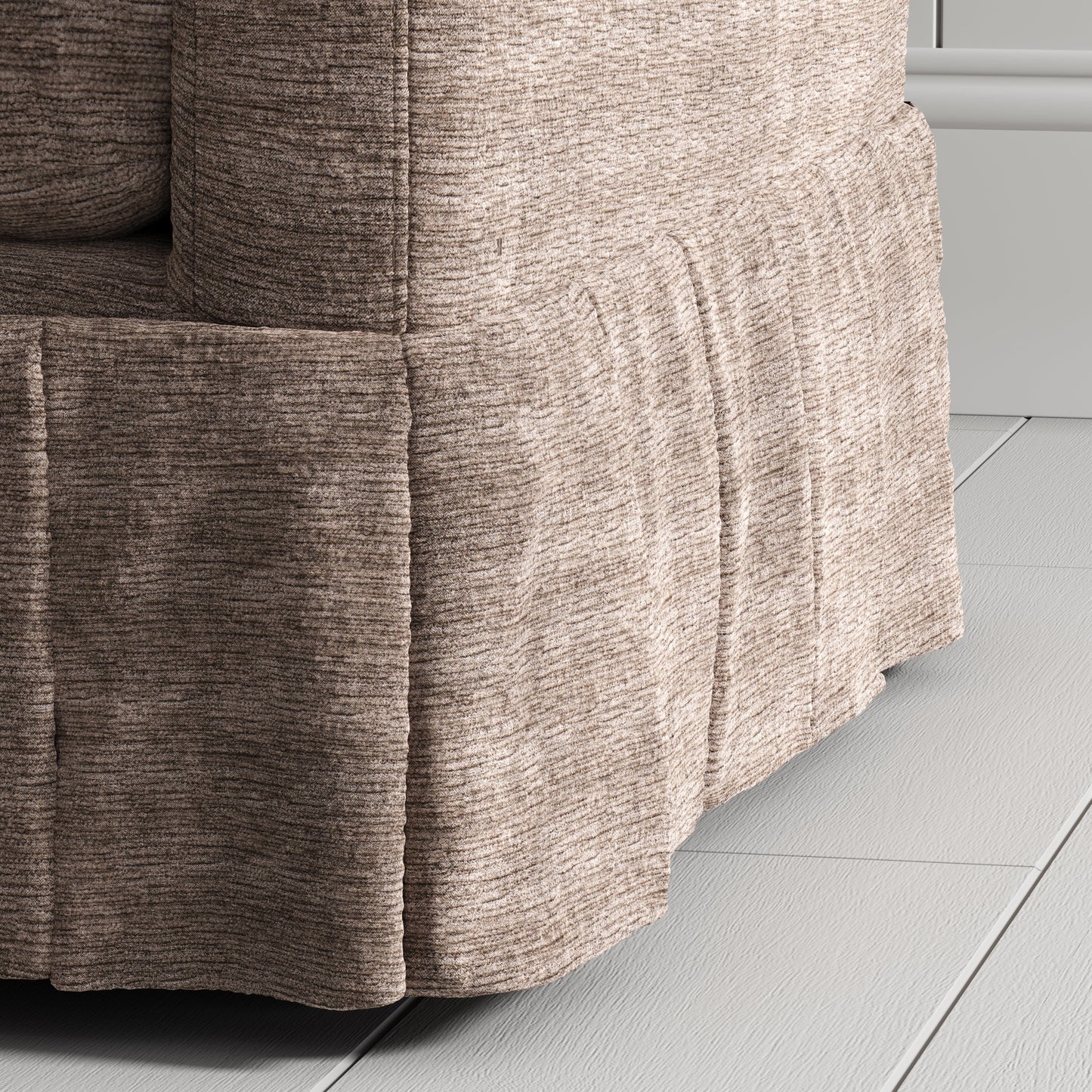 Cottonfy Country Check Sofa with Removable Skirted Covers Living and Home 