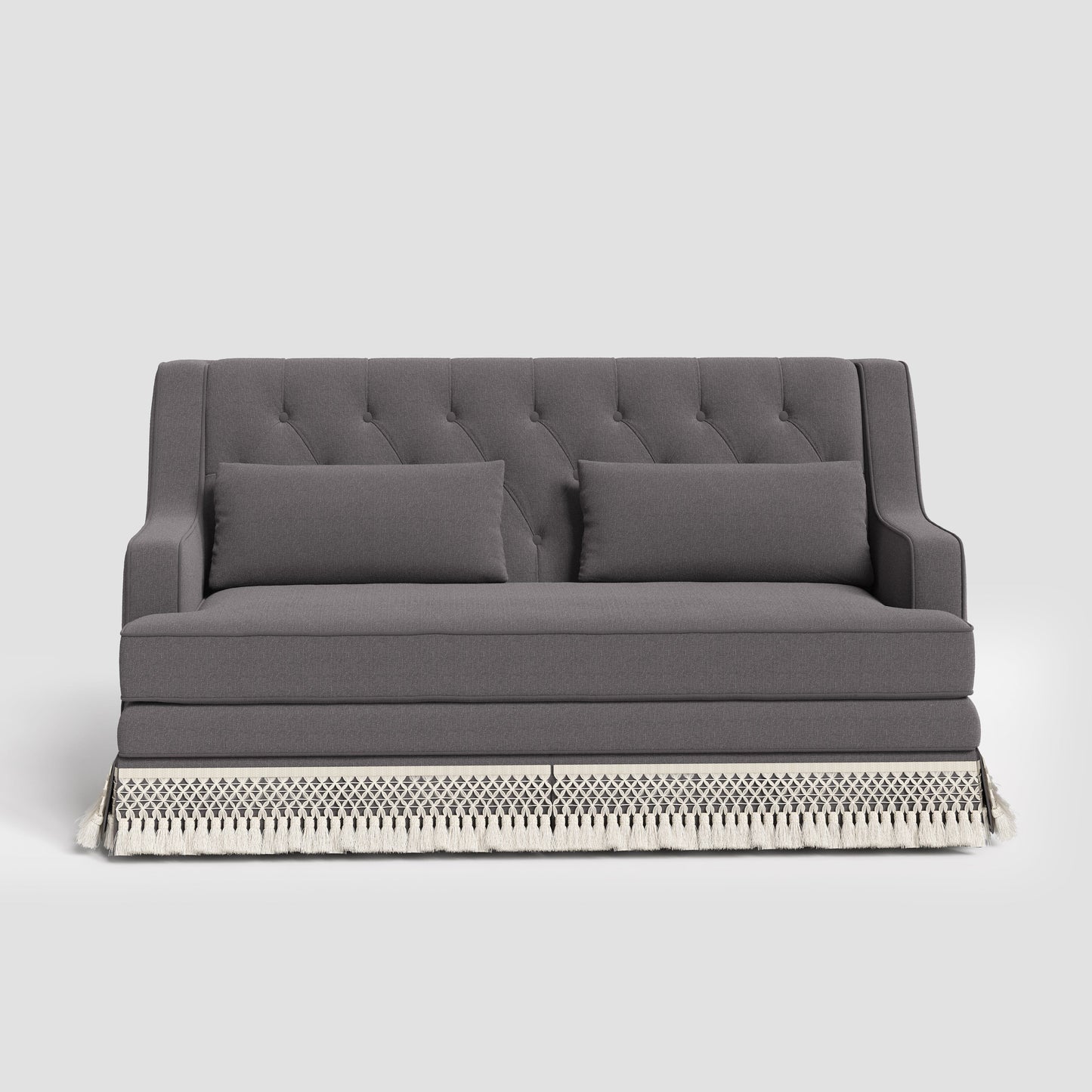 Cottonfy Country Fringe Skirt Sofa for Relaxed Home Living Cottonfy UK 