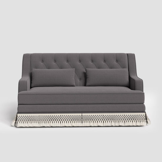 Cottonfy Country Fringe Skirt Sofa for Relaxed Home Living Cottonfy UK 