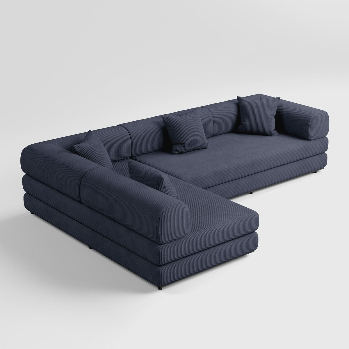 Cottonfy Matcha Toast Sofa Bed May Sale Cottonfy UK Navy Corner 