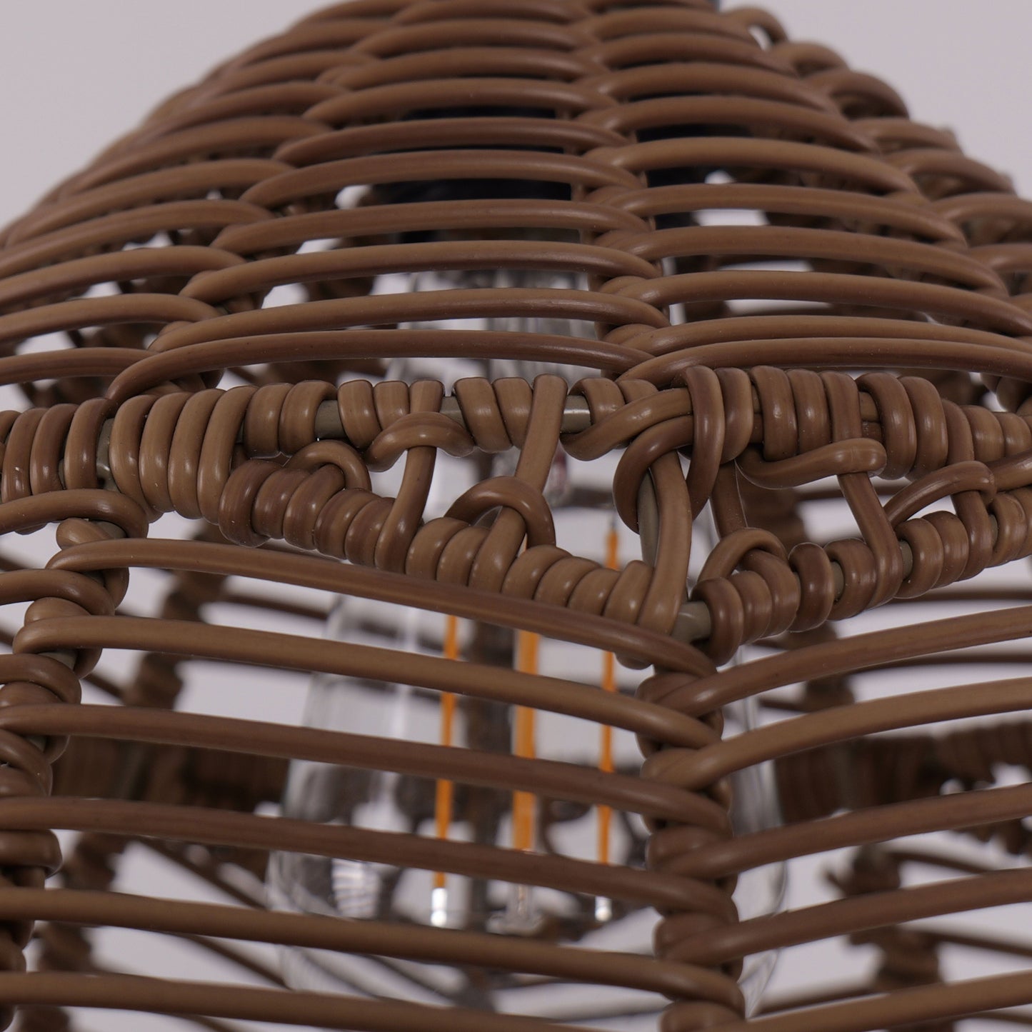 Living Nest UK Bohemian Woven Rattan Pendant Light Wicker Ceiling Fixture Living Nest UK