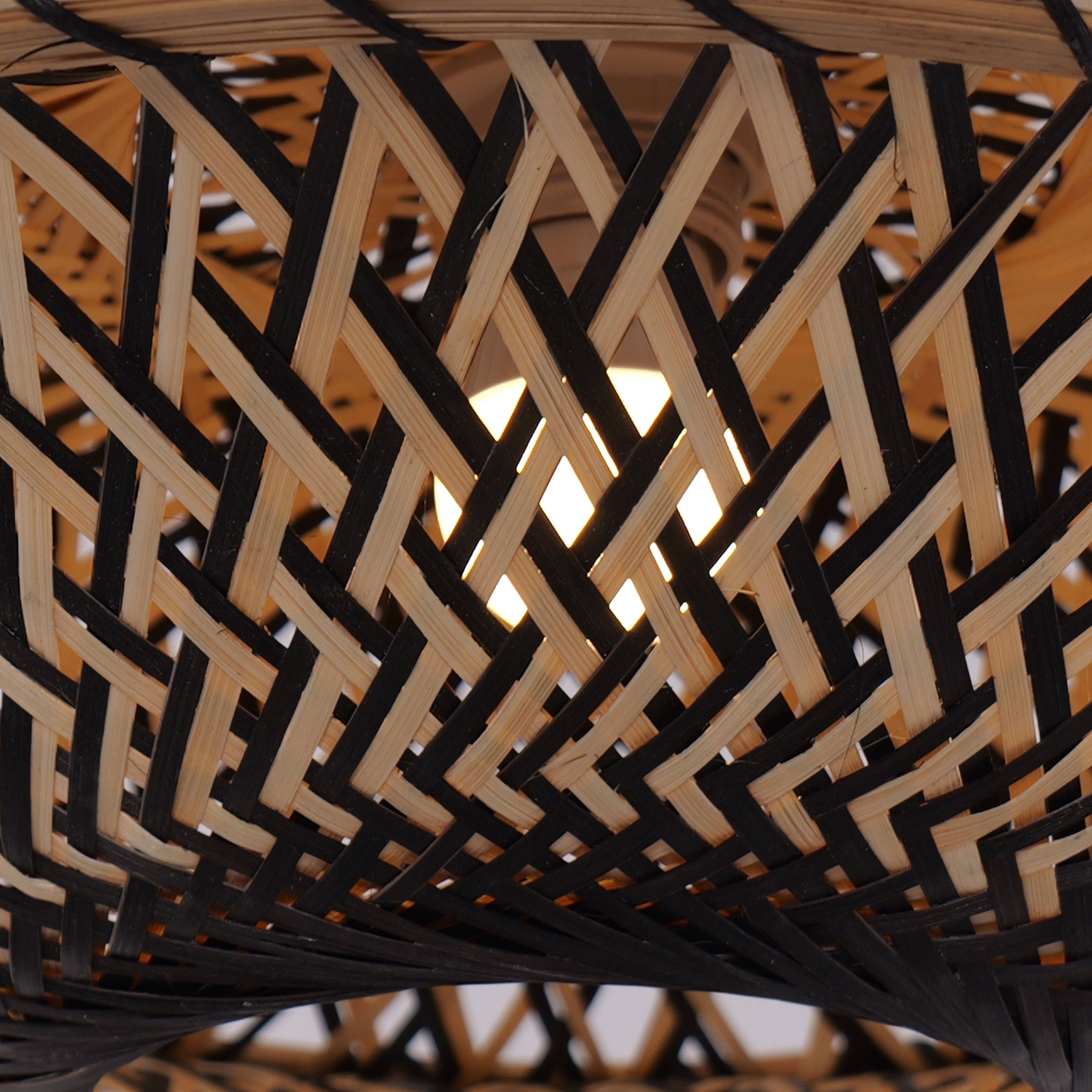 bamboo pendant light