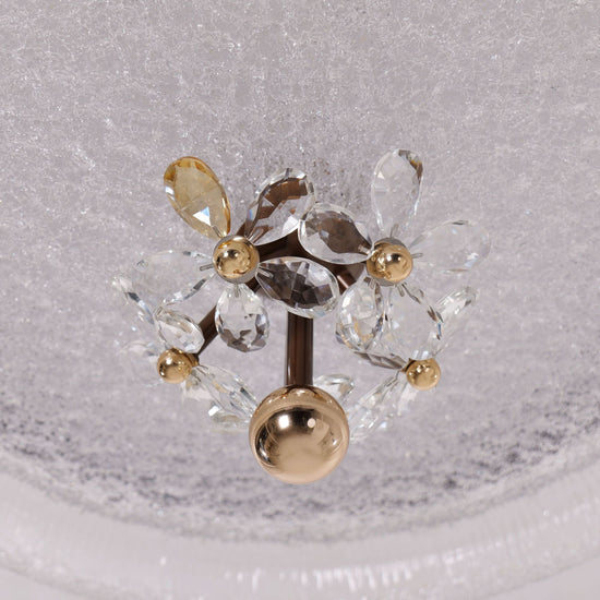 36 inch reversible ceiling fan with LED light with dimensions shown for installation