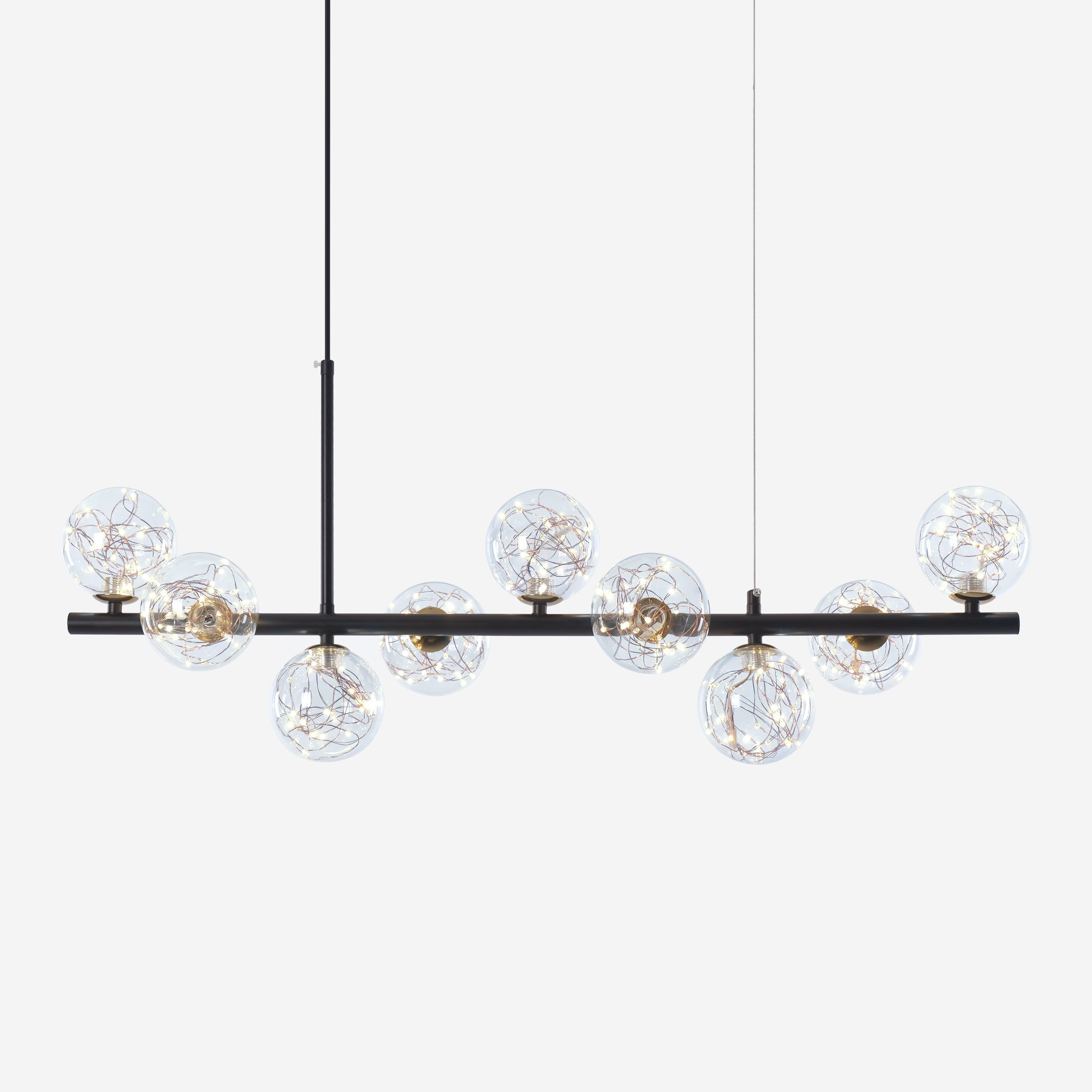 Cumulus - Modern Metal Chandelier with LED Starry Sky Effect