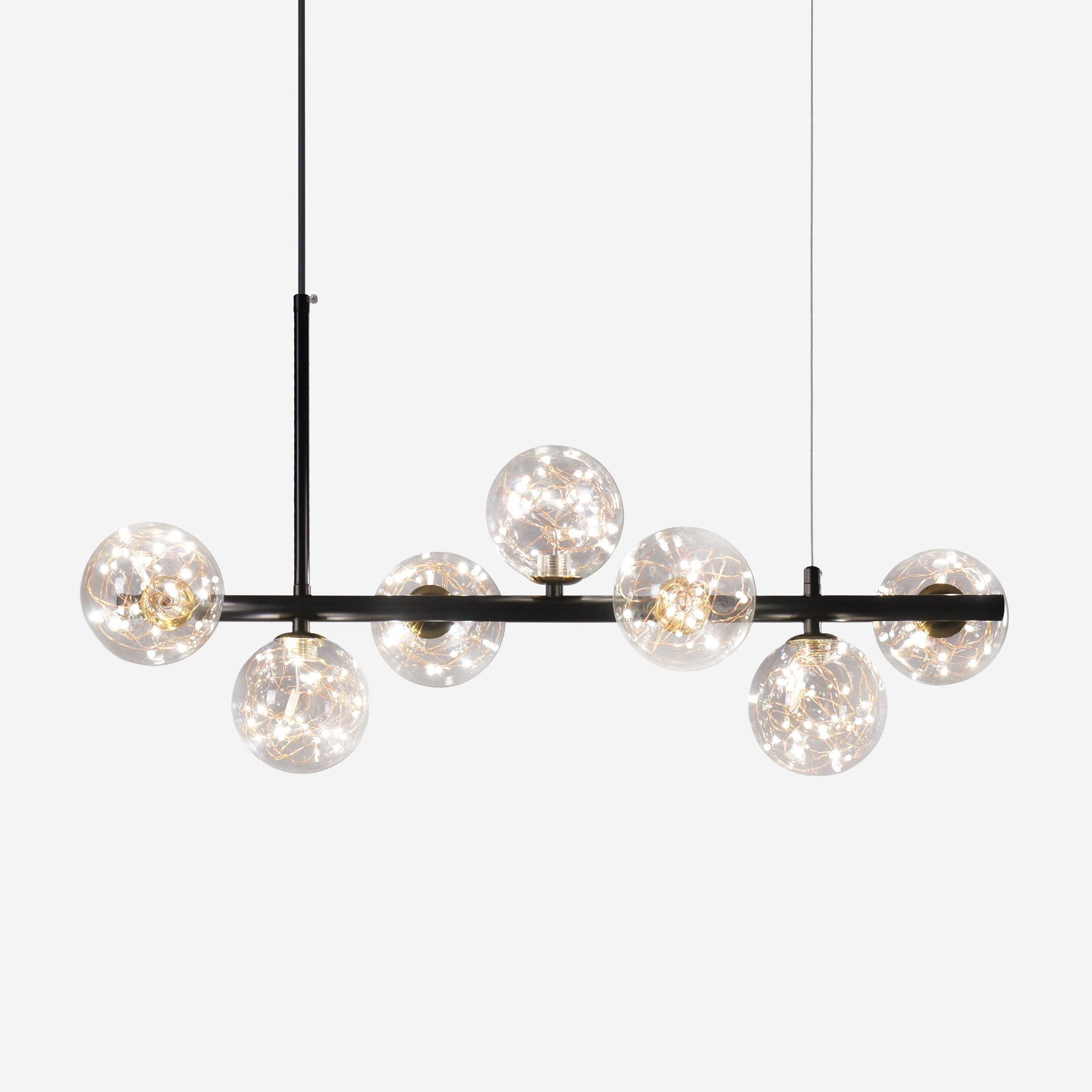 Cumulus - Modern Metal Chandelier with LED Starry Sky Effect