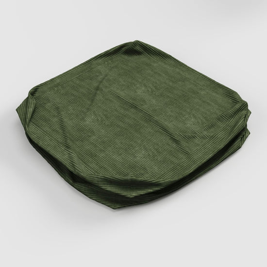 Cottonfy Tailored sofa cover for the Matcha Toast Sofa Bed Cottonfy UK Footrest Green 