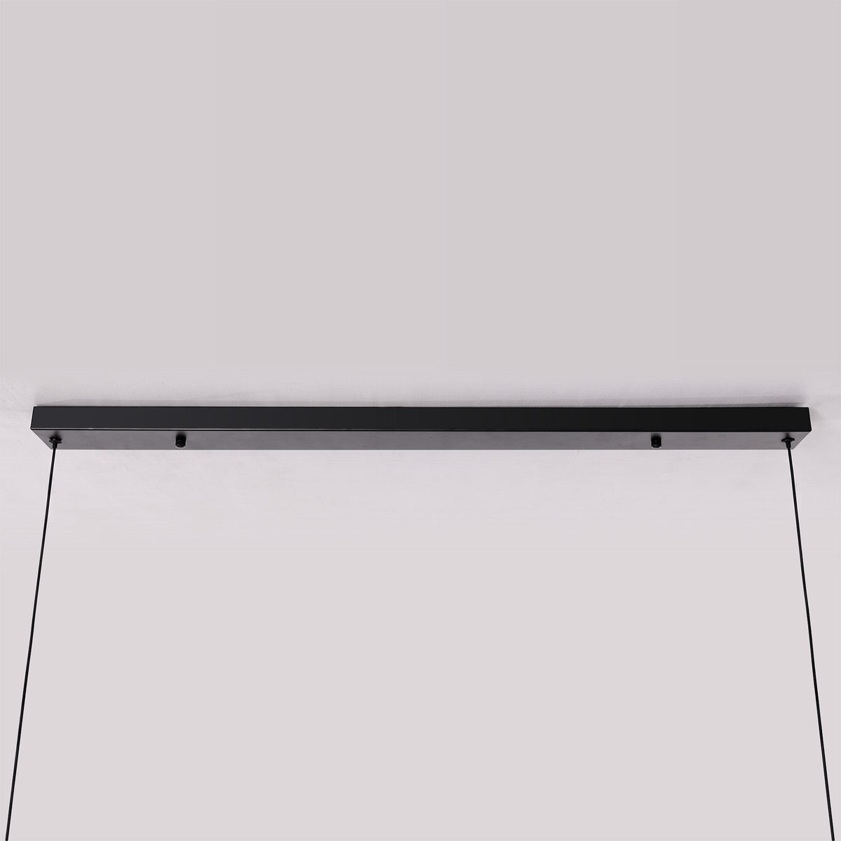 walnut double pendant light with shade and canopy details