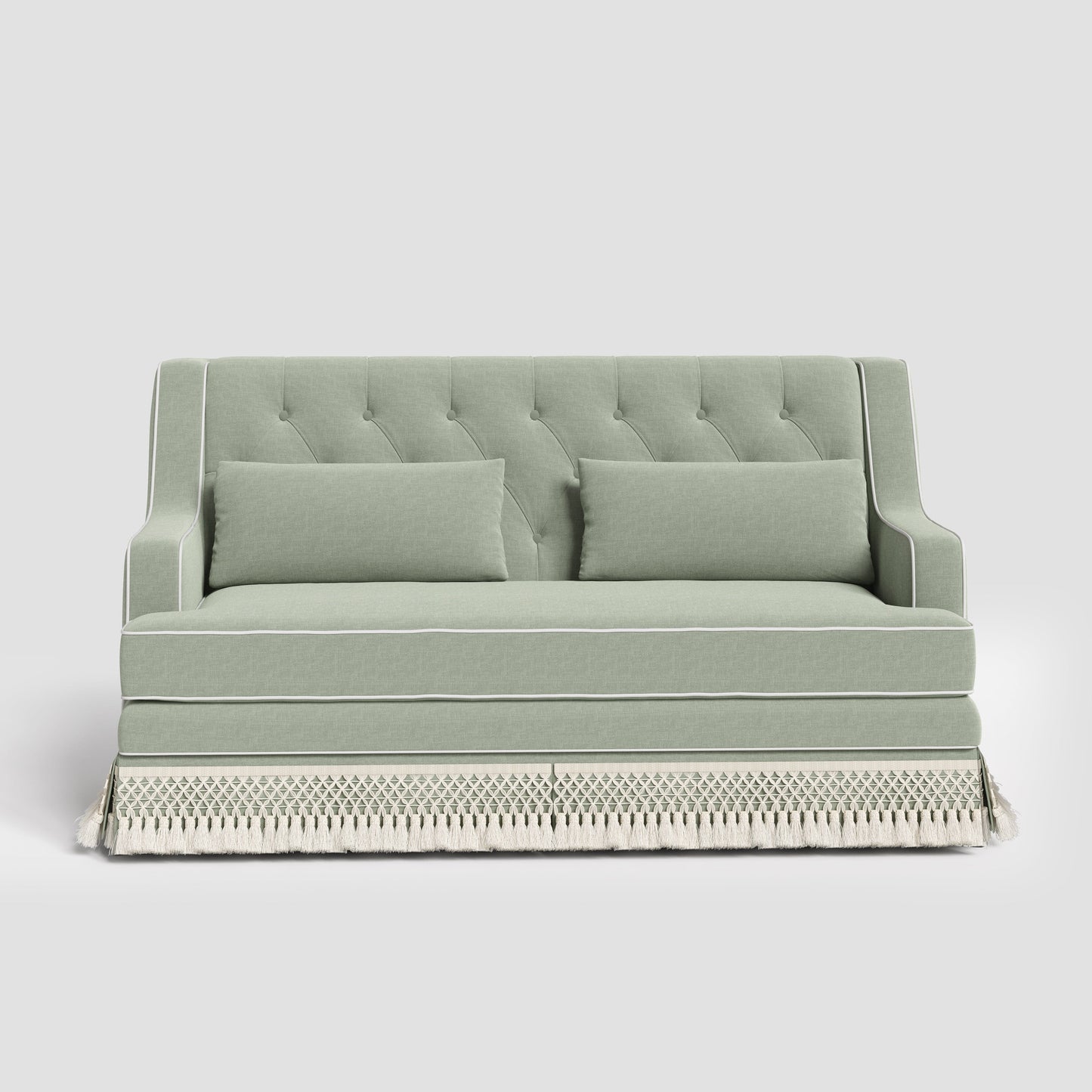 Cottonfy Country Fringe Skirt Sofa for Relaxed Home Living Cottonfy UK 