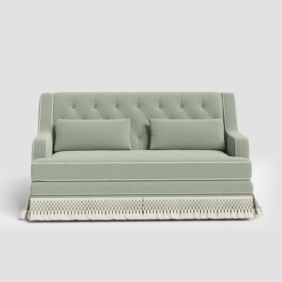 Cottonfy Country Fringe Skirt Sofa for Relaxed Home Living Cottonfy UK 