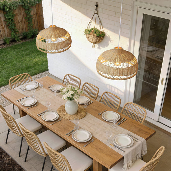 Lightsin Cella-Minimalist Bamboo Cone Ceiling Light Lightsin UK 