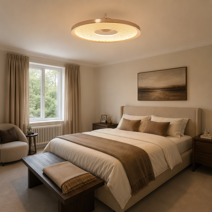 Bark Texture LED Ceiling Light