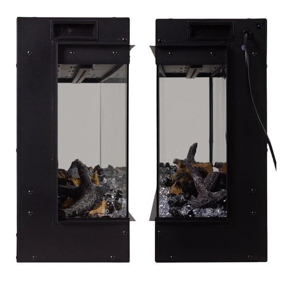 50/60/70/80inch 3-sided Electric Fireplace with Adjustable Color, Temperature and Timing, Controlled by APP