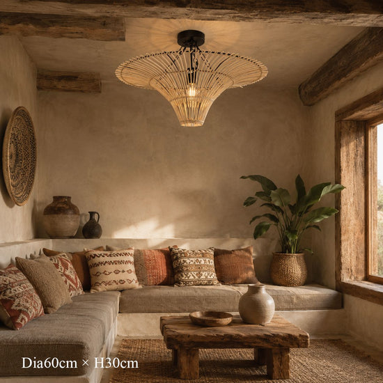 Lightsin Flying Saucer-Shaped Ceiling Light for Dining Room & Kitchen Island, 60-120cm Lightsin UK 