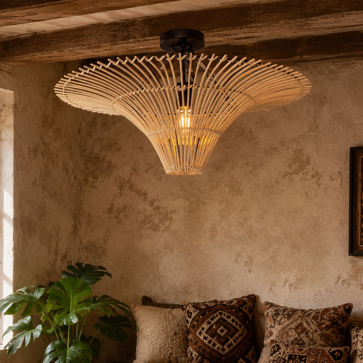 Lightsin Flying Saucer-Shaped Ceiling Light for Dining Room & Kitchen Island, 60-120cm Lightsin UK 