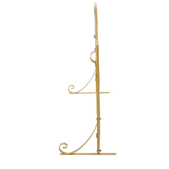 Iron Fireplace Screen Gold Powder Coated – 90x32x78.8cm