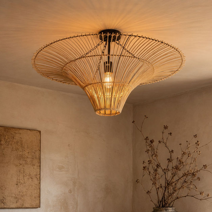 Lightsin Flying Saucer-Shaped Ceiling Light for Dining Room & Kitchen Island, 60-120cm Lightsin UK 
