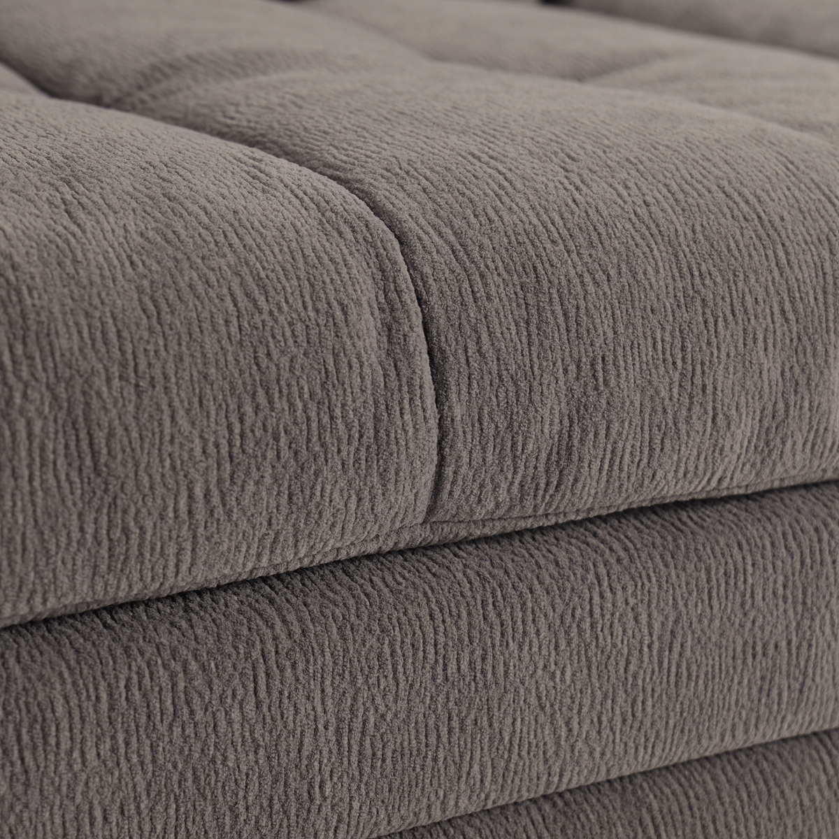 Cloud Elephant Ears Folding Corner Sofa Bed with Storage