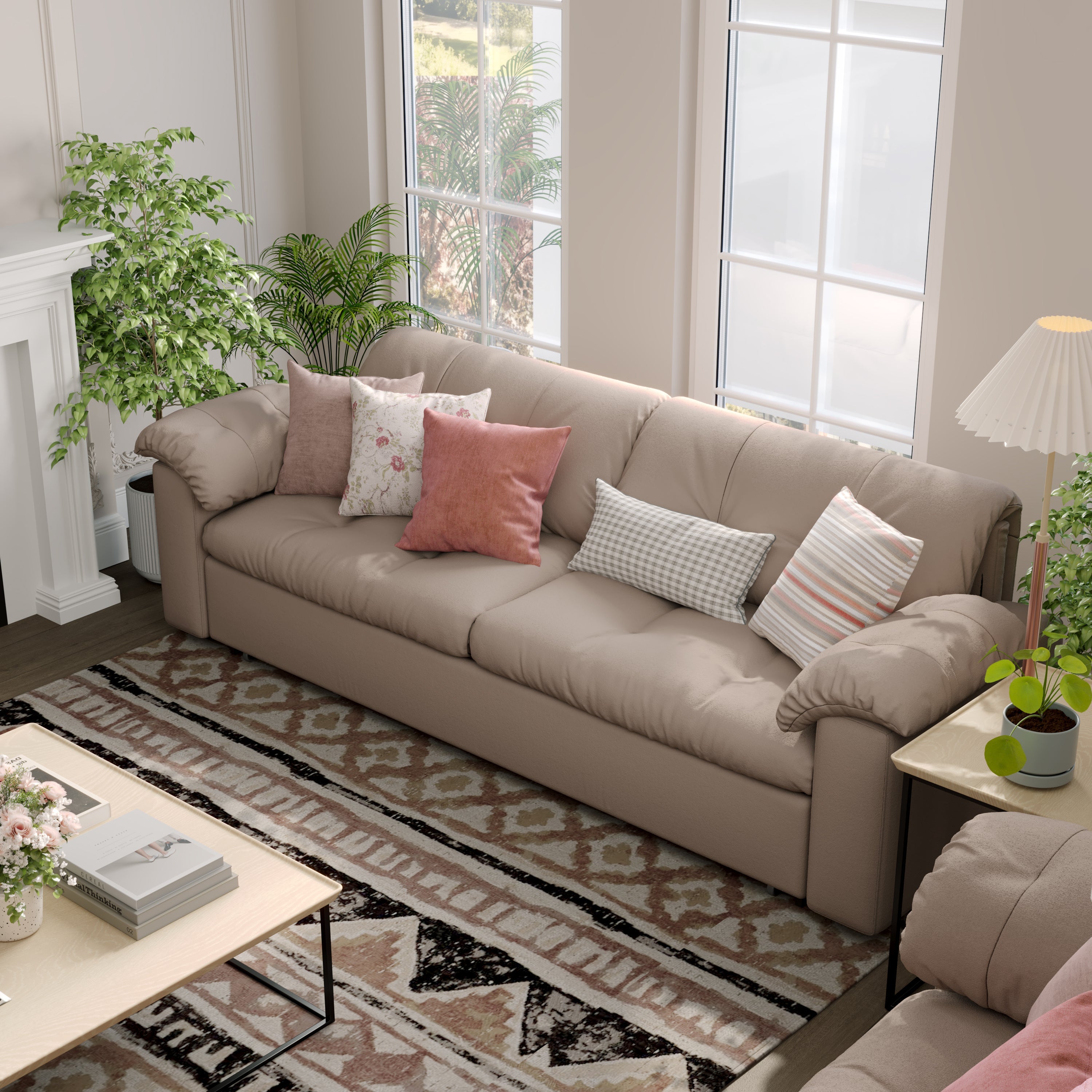 #Colour_Taupe pink