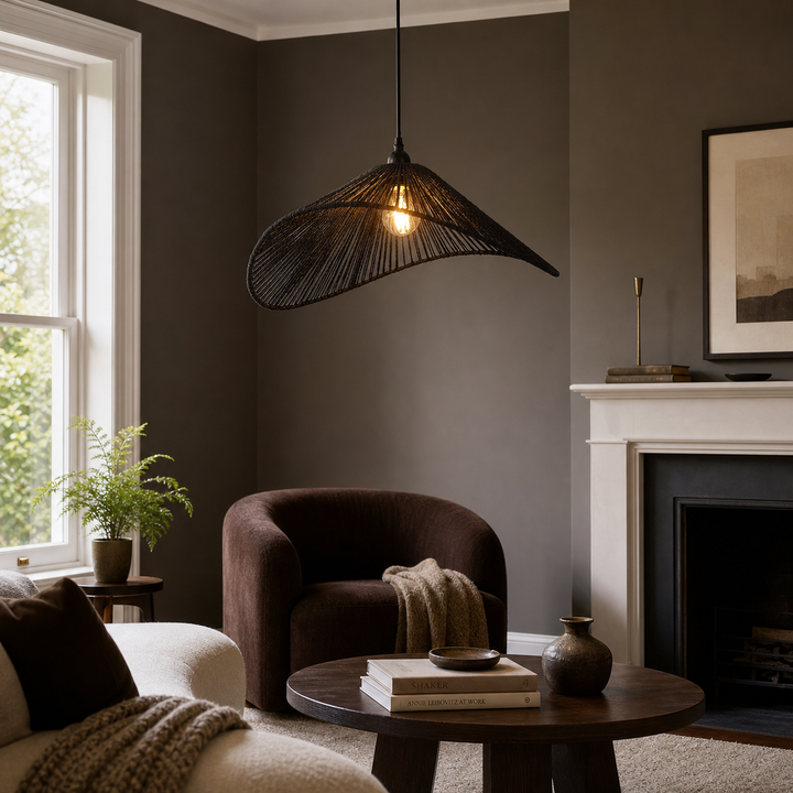 Winged and Woven Pendant Lights for a Unique Touch of Style