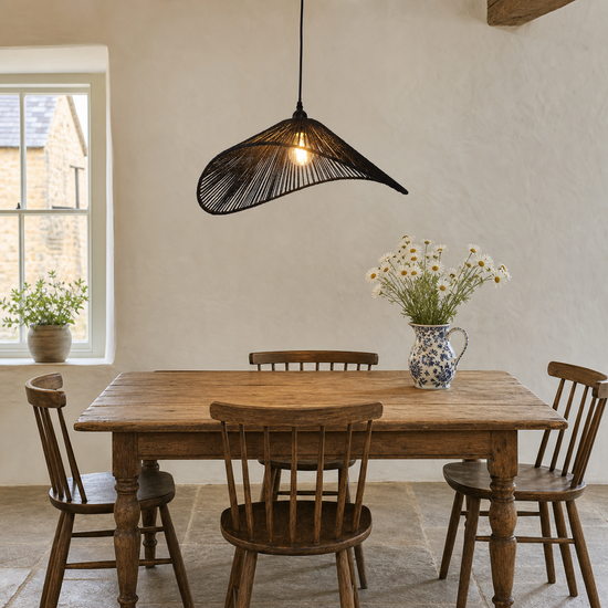 Winged and Woven Pendant Lights for a Unique Touch of Style