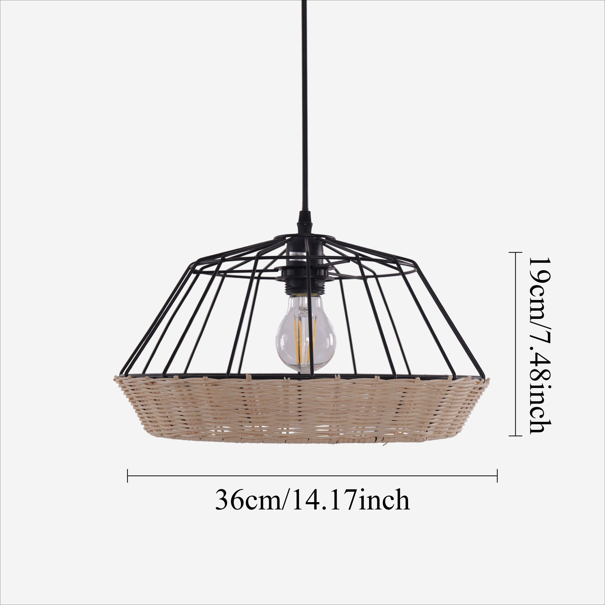 Lightsin Geometric Bamboo Pendant Light for a Touch of Natural Modernity Lightsin UK 