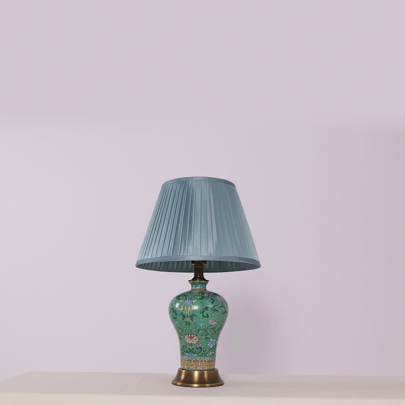Lightsin Colorful Handcrafted Ceramic Table Lamp - Ideal for Bedroom, Desk & Living Room Lightsin UK