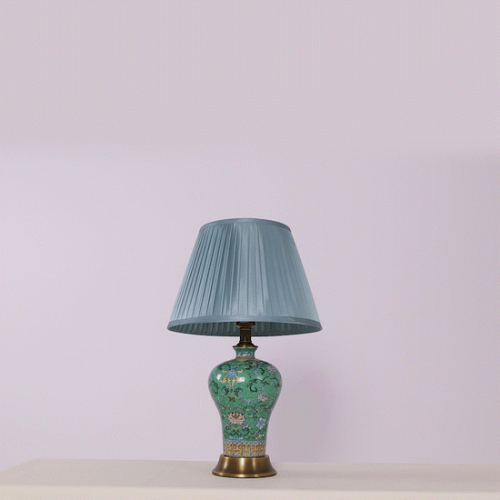 Lightsin Colorful Handcrafted Ceramic Table Lamp - Ideal for Bedroom, Desk & Living Room Lightsin UK