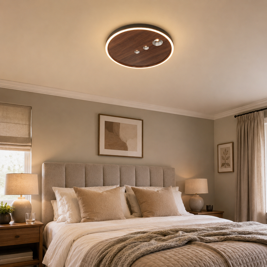 Remote Control LED Ceiling Light with Night Mode