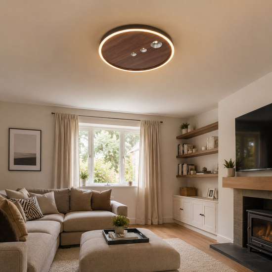 Remote Control LED Ceiling Light with Night Mode
