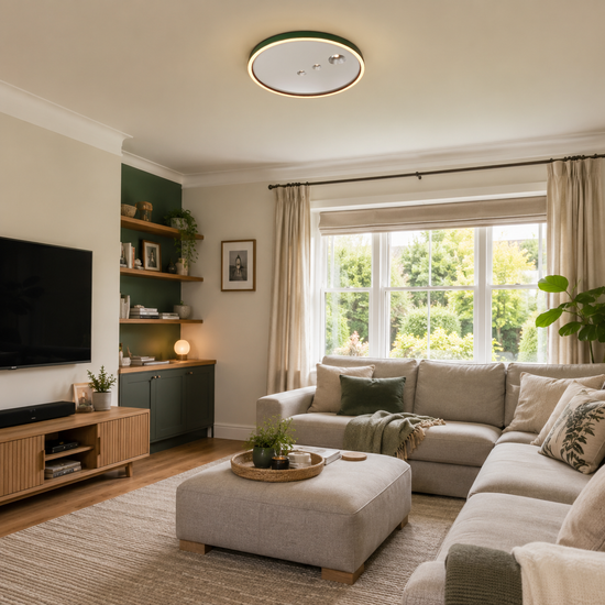 Remote Control LED Ceiling Light with Night Mode