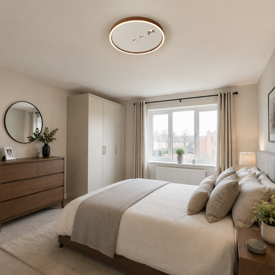 Remote Control LED Ceiling Light with Night Mode