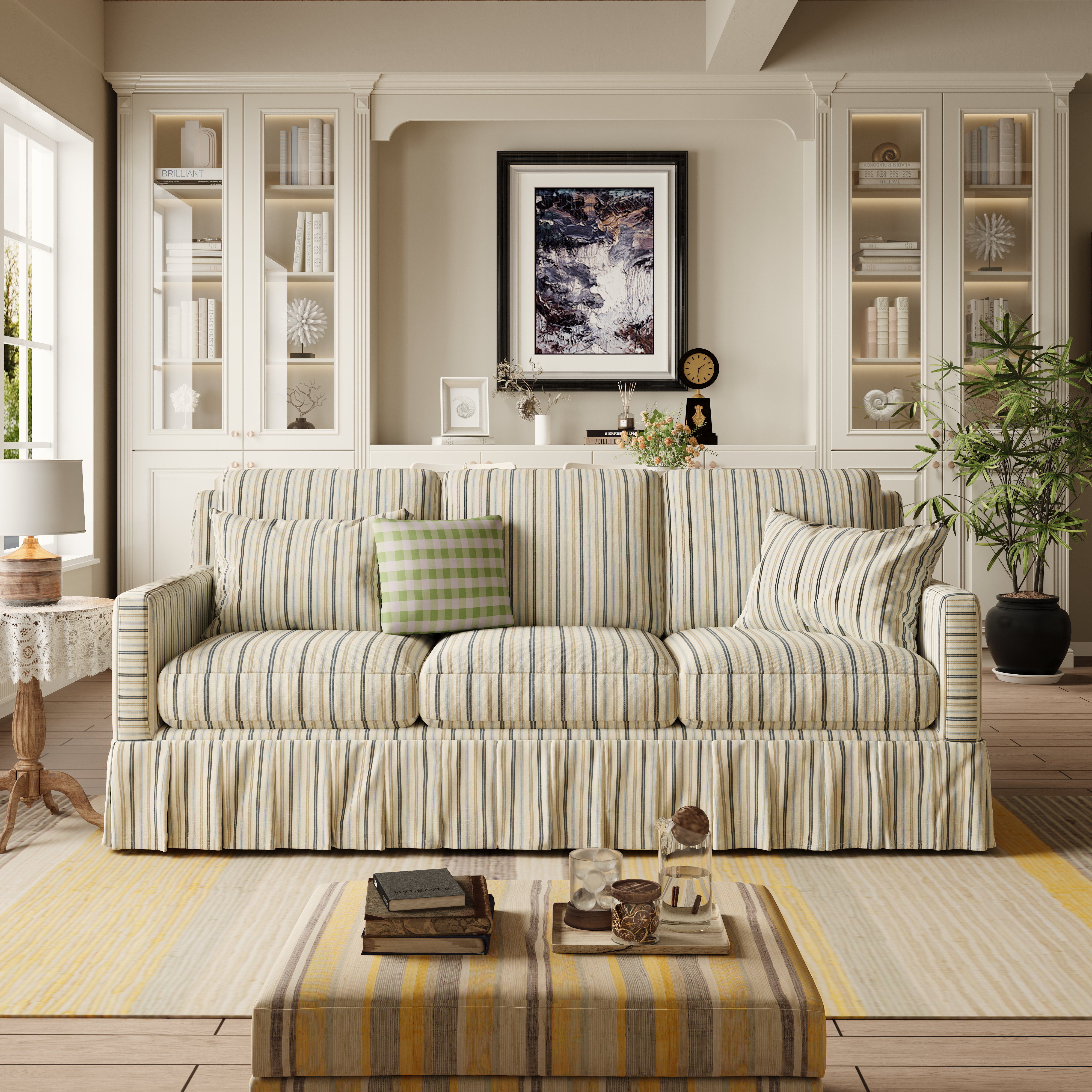 #Colour_Blue Striped
