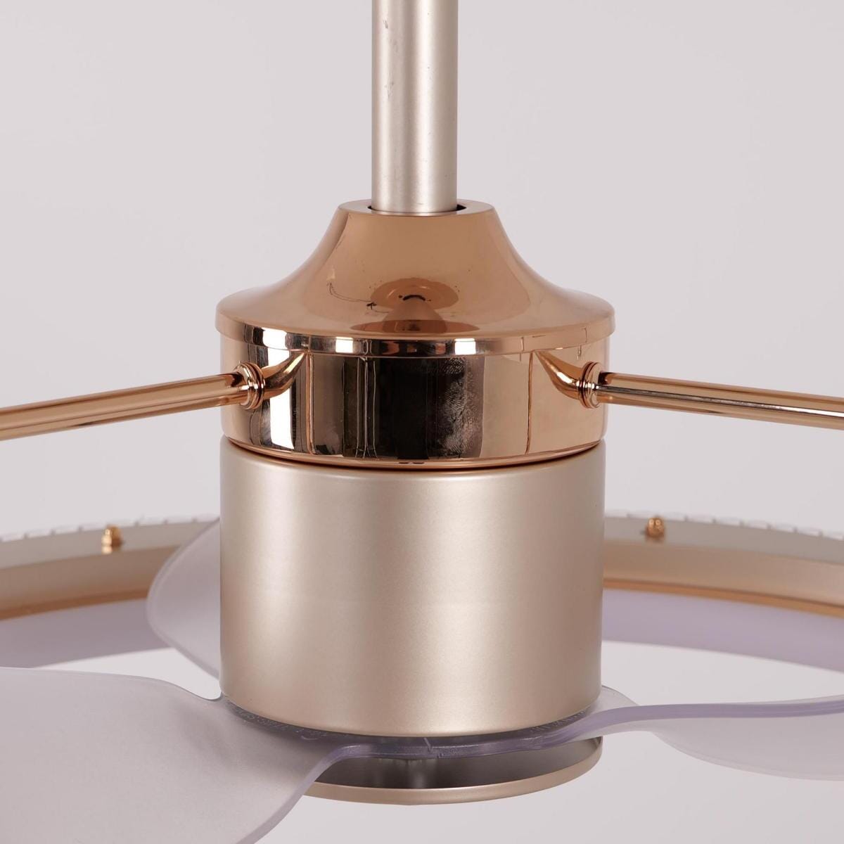 Living Nest UK Modern Reversible 3-Blades Metal Ceiling Fan with LED Light Living Nest UK