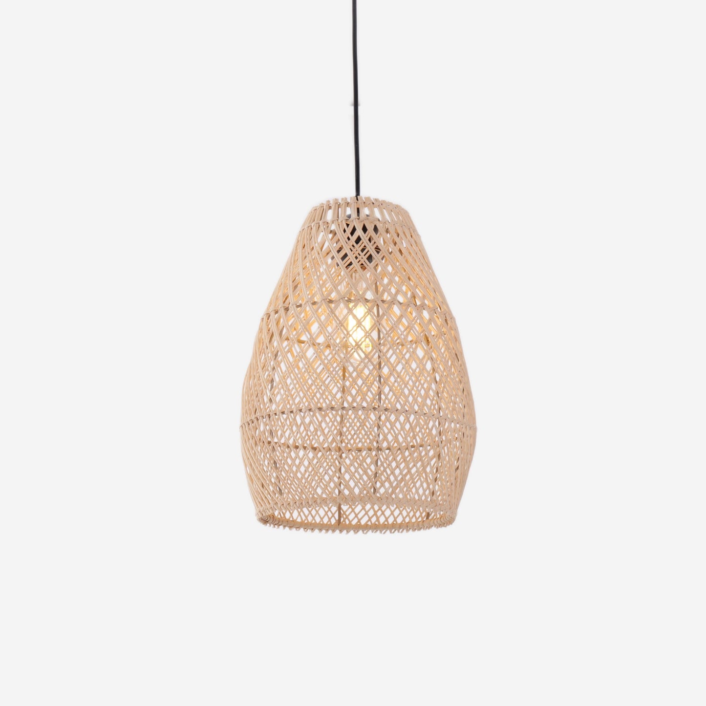 Living Nest UK Eco-Friendly Rustic Rattan Pendant Light For Home Decor Living Nest UK
