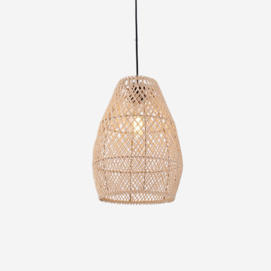 Living Nest UK Eco-Friendly Rustic Rattan Pendant Light For Home Decor Living Nest UK