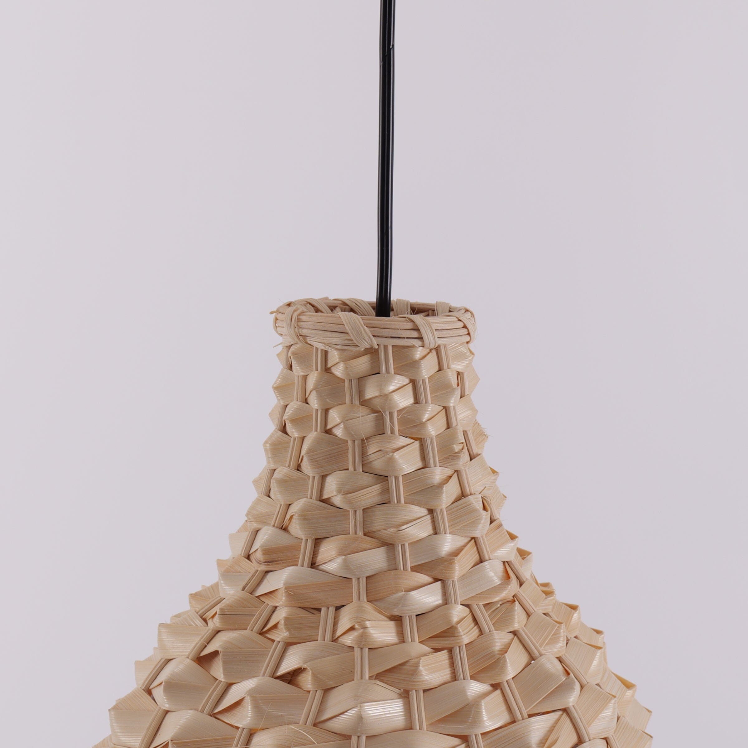 Living Nest UK Bamboo Hand-Weaving Pendant Light Natural Art Lighting Fixture Living Nest UK