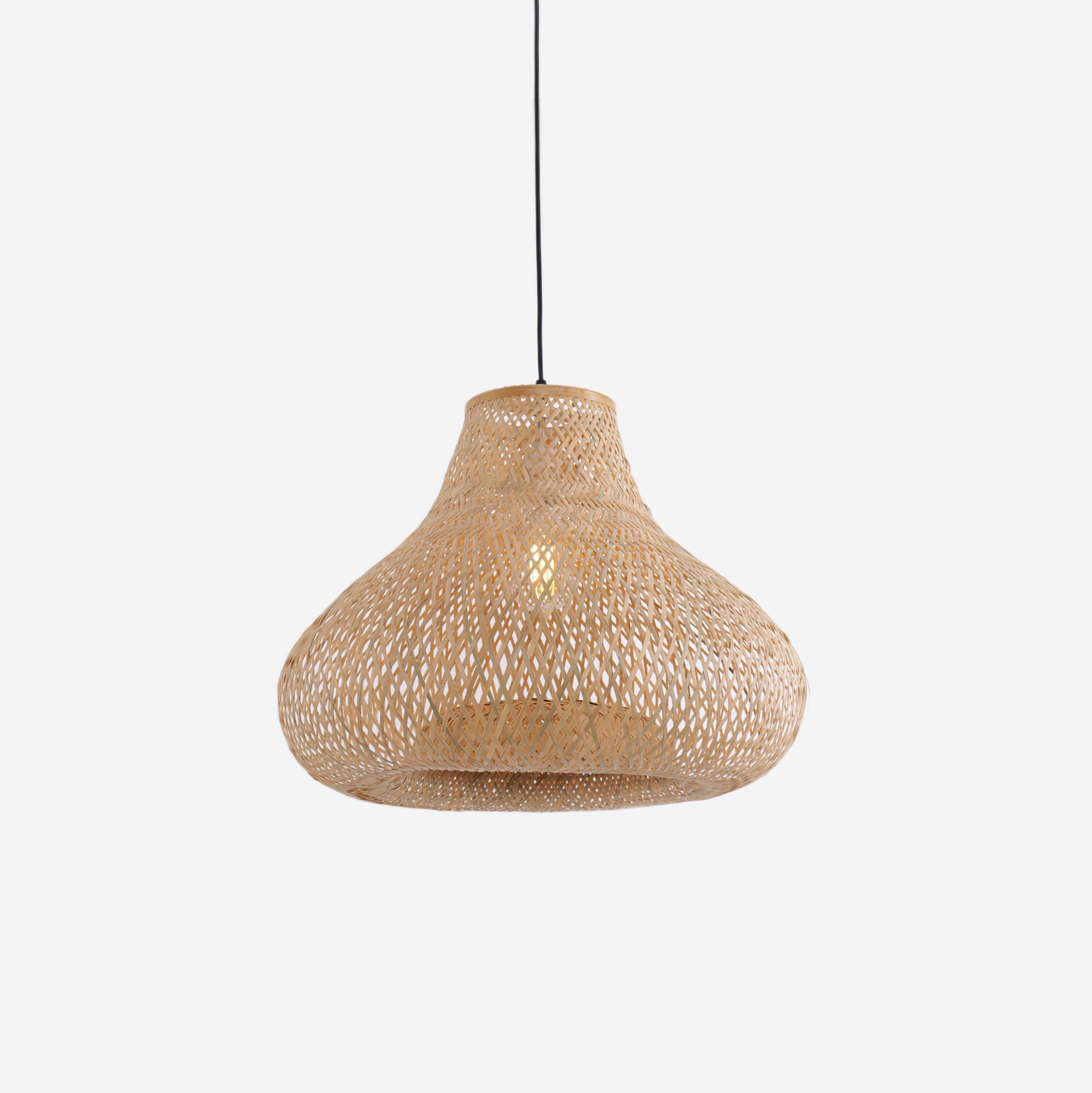 Lightsin Distinctive Handcrafted Bamboo Gourd Decorative Pendant Light Lightsin UK 