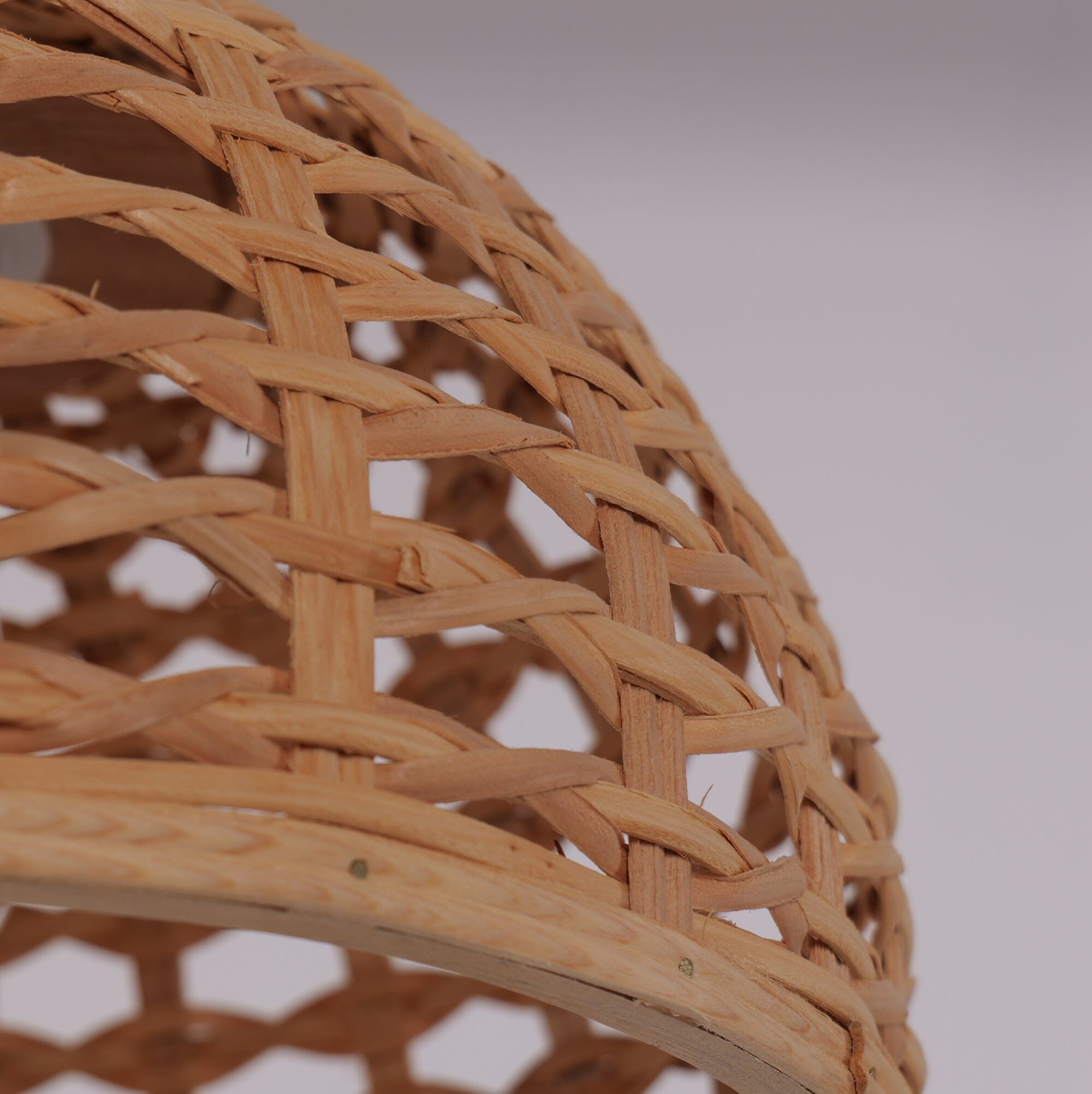 Lightsin Nature-Inspired Wooden Dome Warm Glow Pendant Light Lightsin UK 