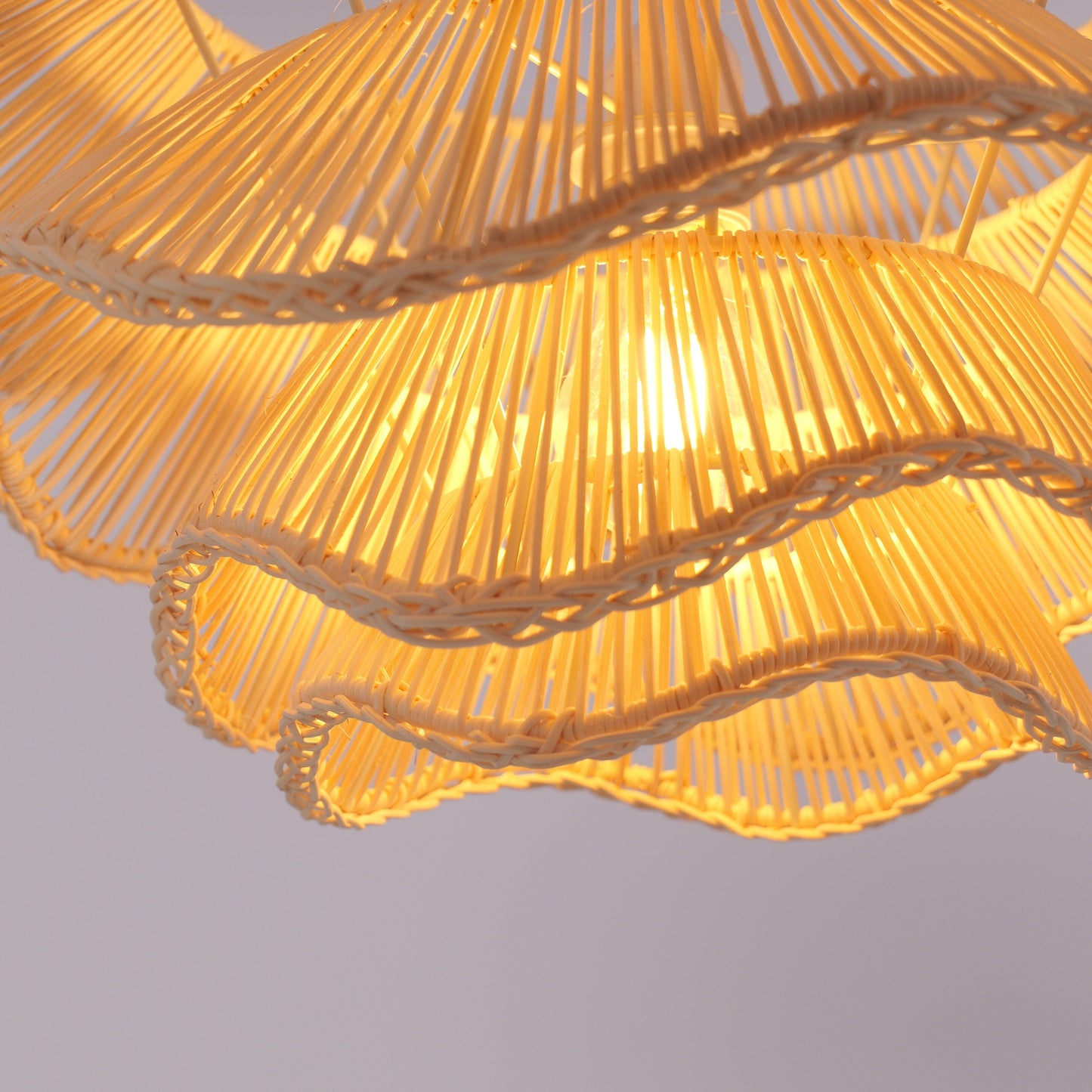 Lightsin Boho Bamboo Dome Hanging Light Lightsin UK 