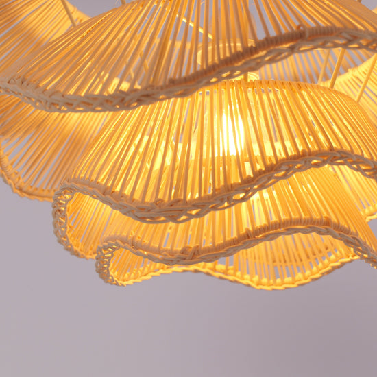 Lightsin Boho Bamboo Dome Hanging Light Lightsin UK 