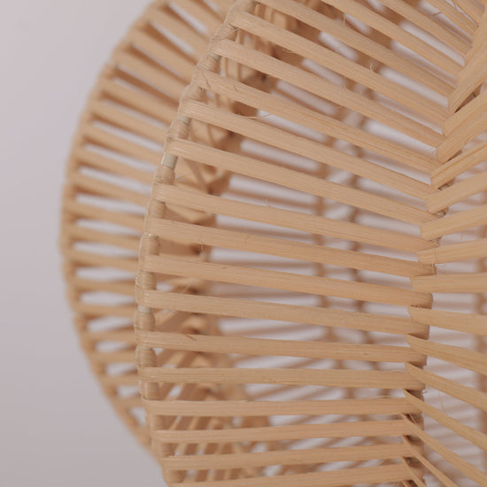 Lightsin Scandinavian Round Rattan Hanging Lamp Lightsin UK 