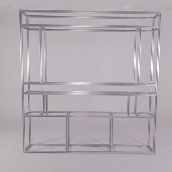 Easy-to-Install Aluminum Profile Media Wall Frame