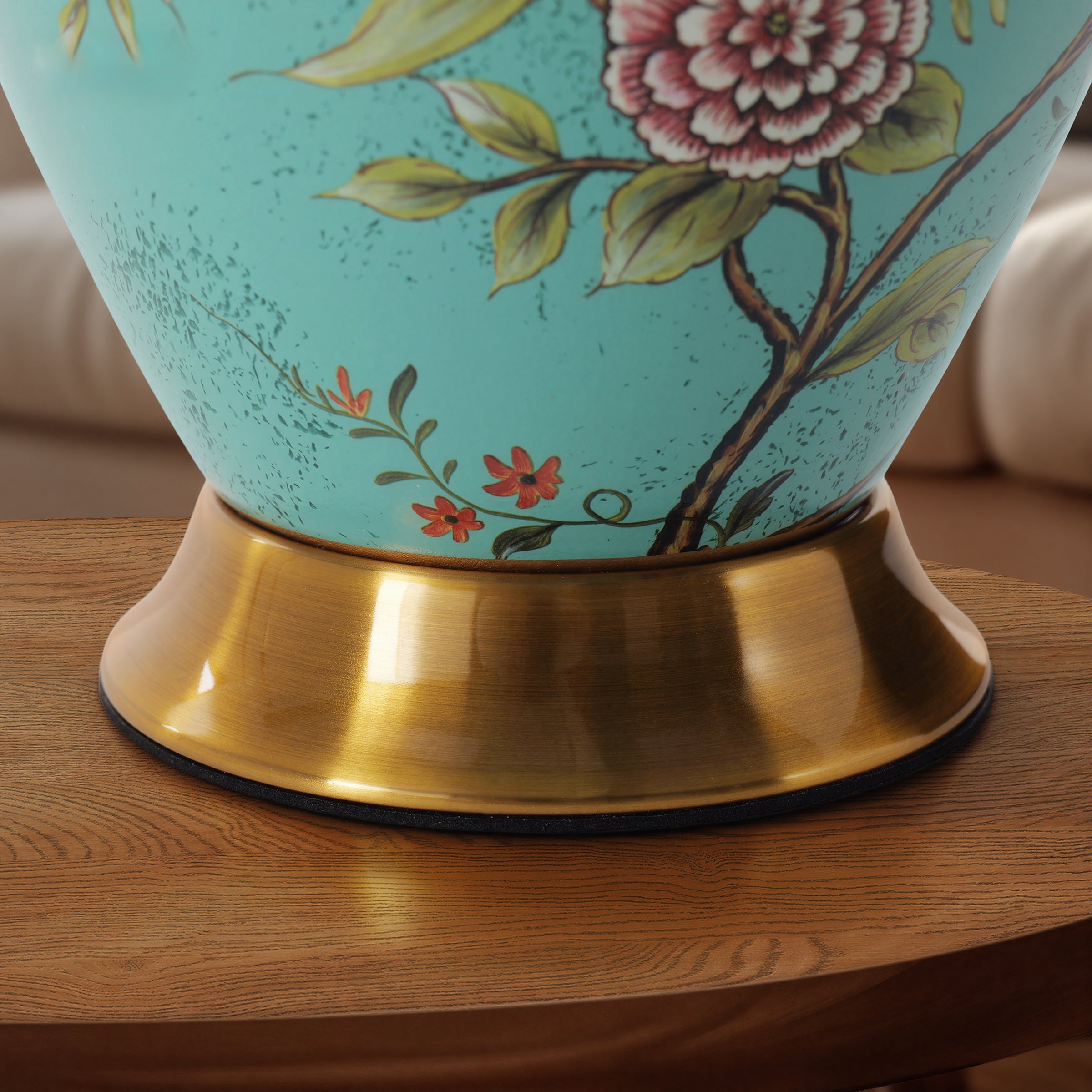 Chinoiserie Hand-Painted Ceramic Table Lamp Collection