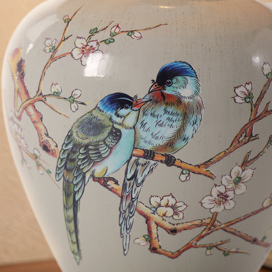 Chinoiserie Hand-Painted Ceramic Table Lamp Collection