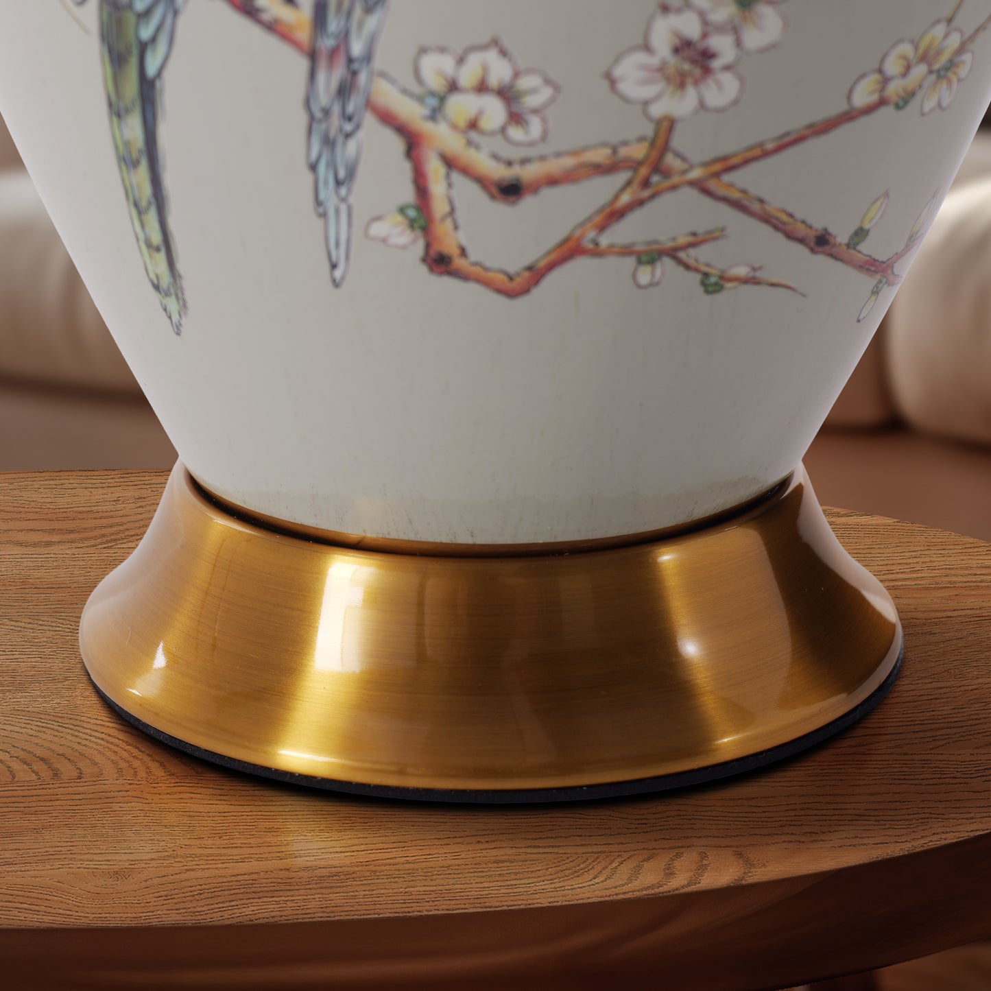 Chinoiserie Hand-Painted Ceramic Table Lamp Collection