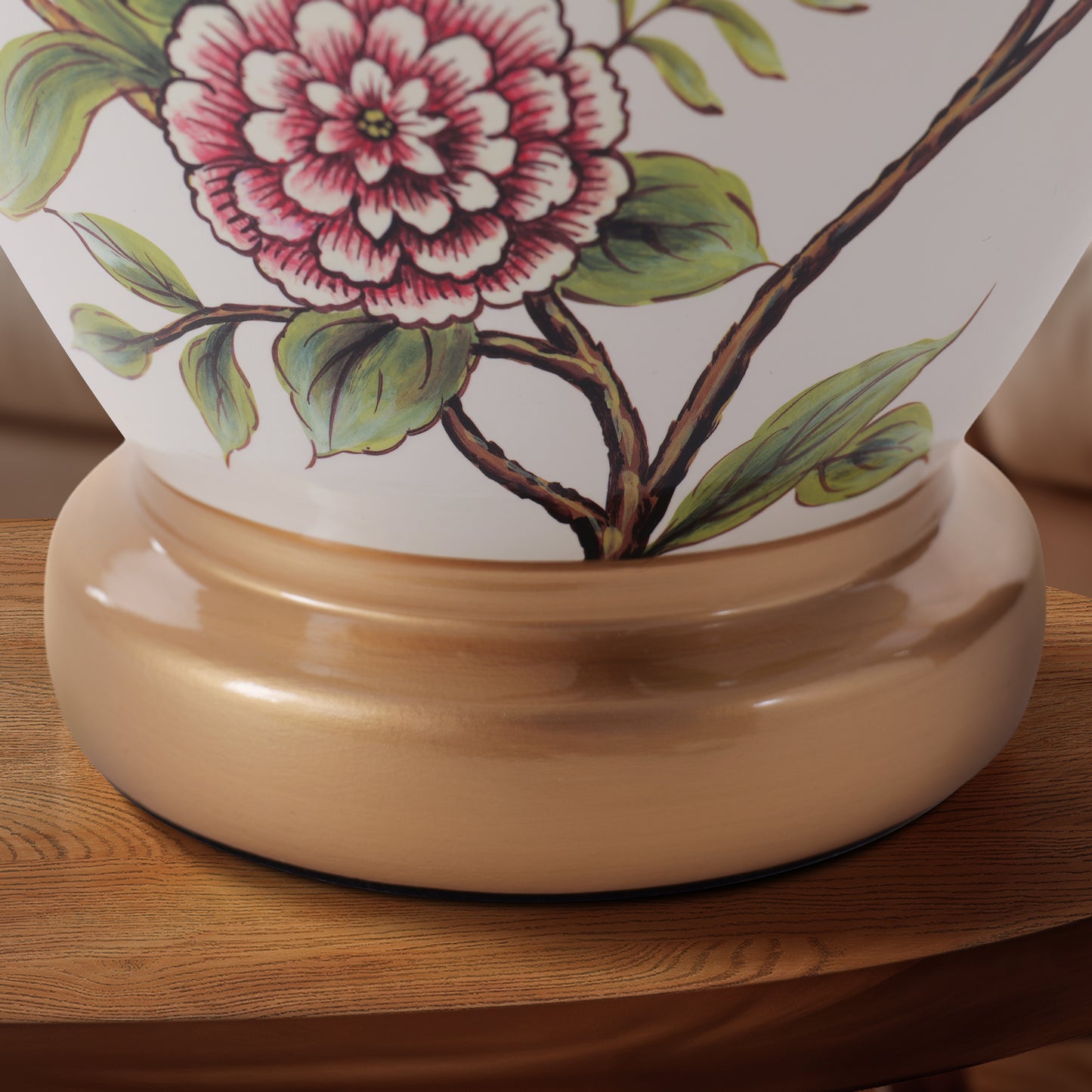 Chinoiserie Hand-Painted Ceramic Table Lamp Collection