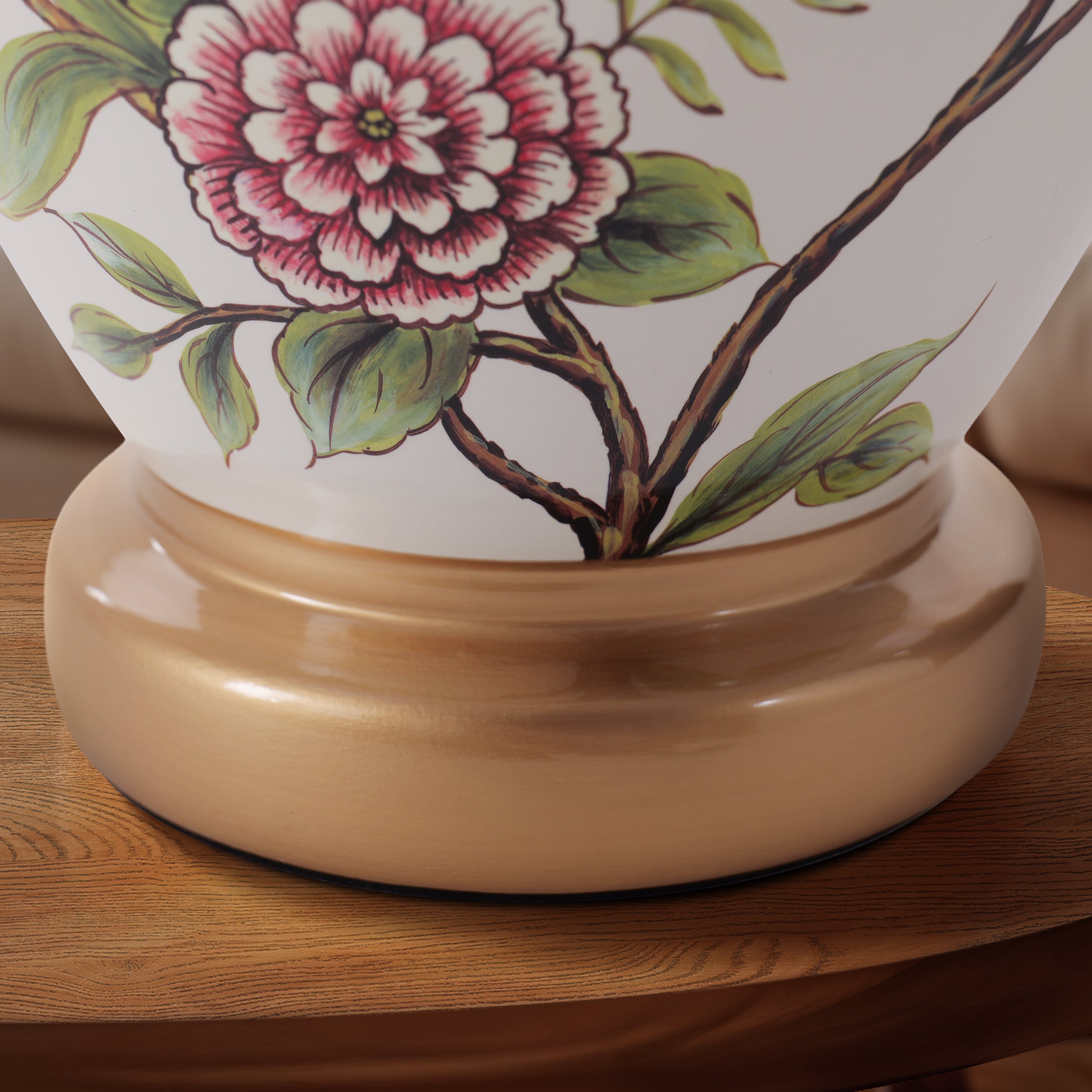 Chinoiserie Hand-Painted Ceramic Table Lamp Collection