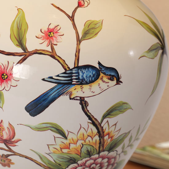 Chinoiserie Hand-Painted Ceramic Table Lamp Collection