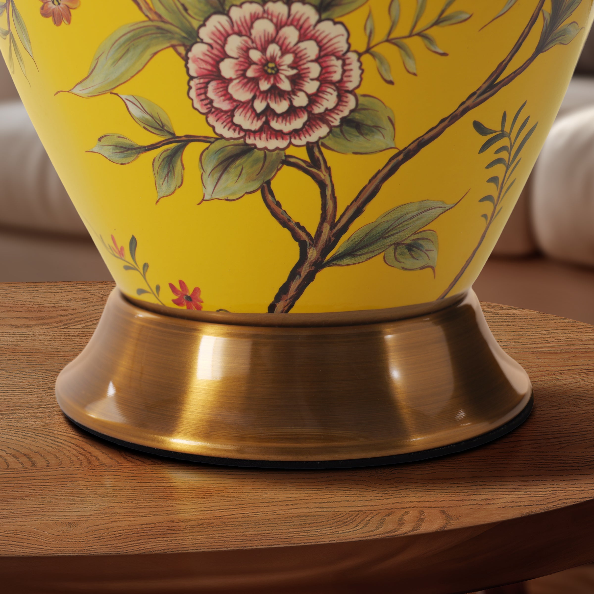 Chinoiserie Hand-Painted Ceramic Table Lamp Collection
