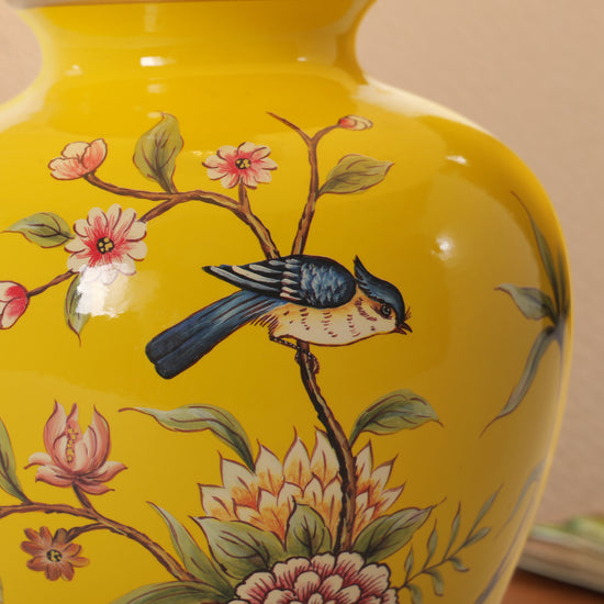 Chinoiserie Hand-Painted Ceramic Table Lamp Collection